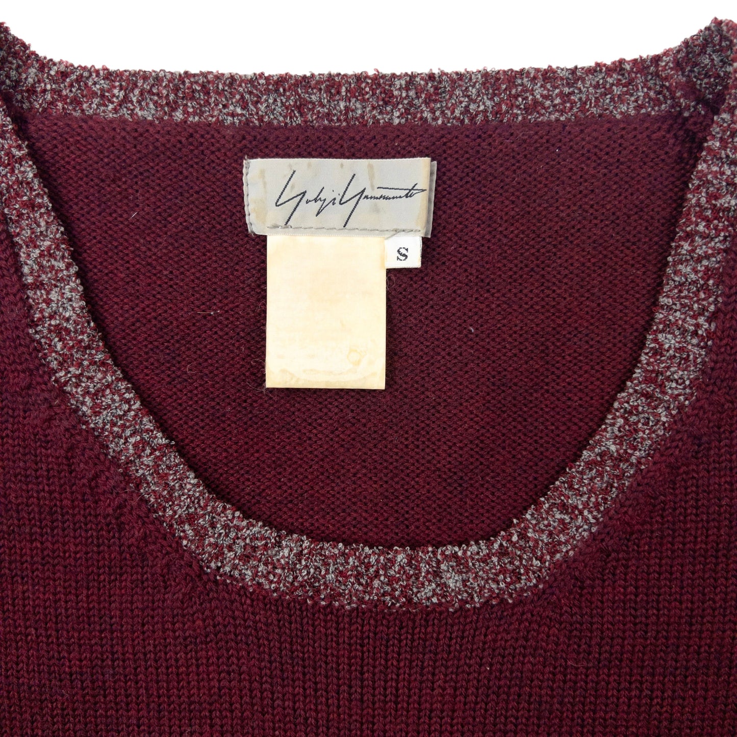 Vintage 90s Yohji Yamamoto Knitted Jumper Dress Womens Size L