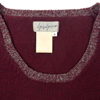 Vintage 90s Yohji Yamamoto Knitted Jumper Dress Womens Size L