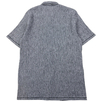 Vintage Yohji Yamamoto Checkered Ruched Button Up Shirt Size M