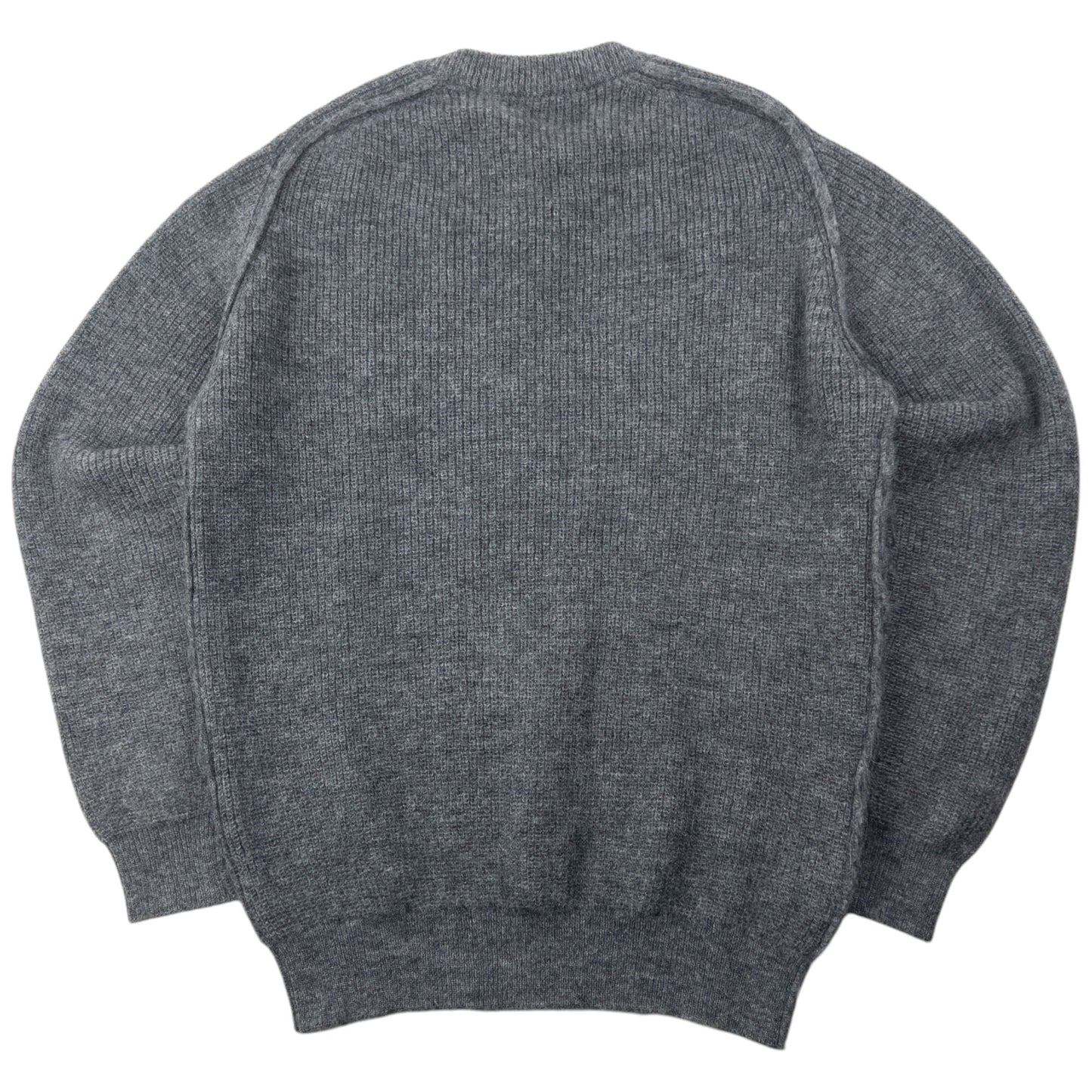 Vintage Issey Miyake MEN Slashed Wool Knit Jumper Size L