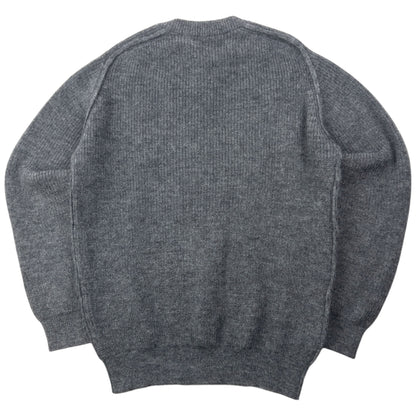 Vintage Issey Miyake MEN Slashed Wool Knit Jumper Size L