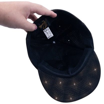 Needles Embroidered Pattern Hat Size L