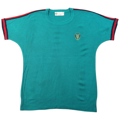 Vintage 80s Gucci Knit T Shirt Womens Size S
