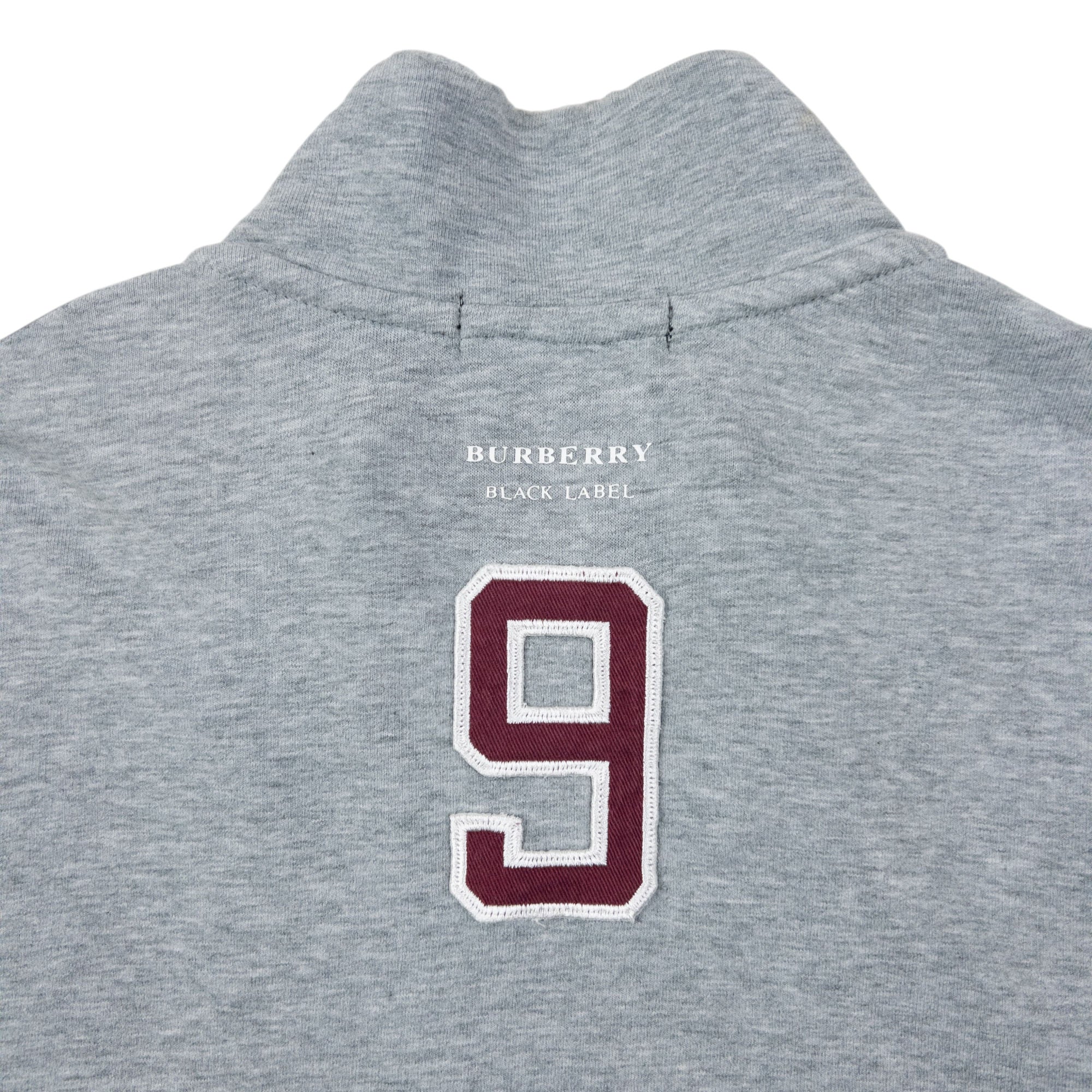 Vintage 2000s Burberry Black Label Zip Up Sweatshirt Size S