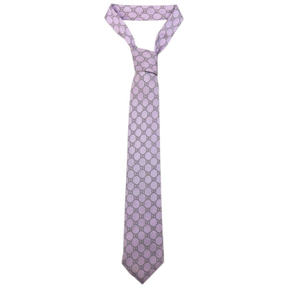 Vintage Gucci Monogram Silk Tie