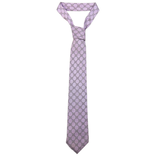 Vintage Gucci Monogram Silk Tie