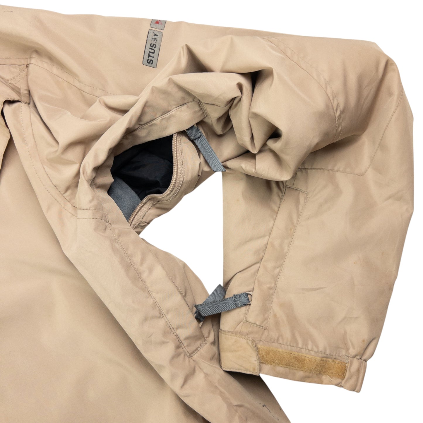 Vintage Stussy Fitness Fleece Lined Jacket Size L