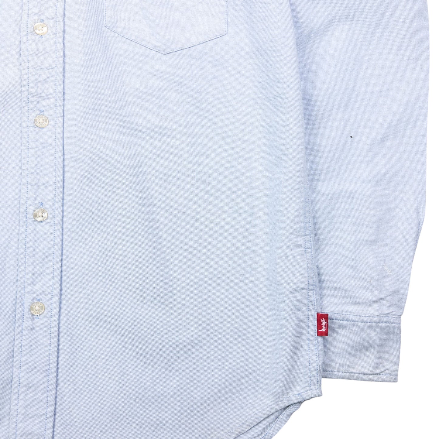 Vintage 2000s Stussy Long Sleeve Button Up Shirt Size M