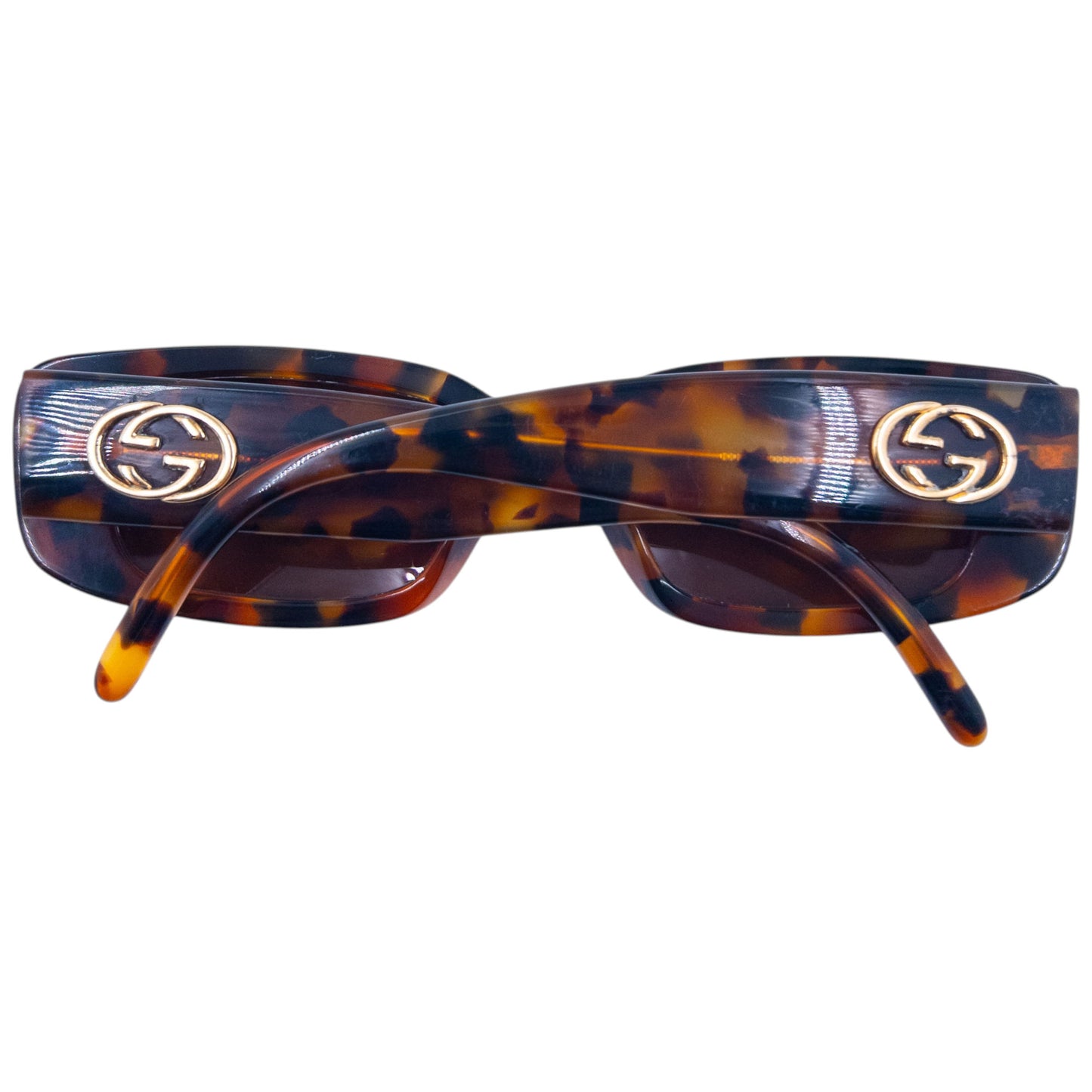 Vintage 2000s Gucci By Tom Ford Tortoise Shell Sunglasses
