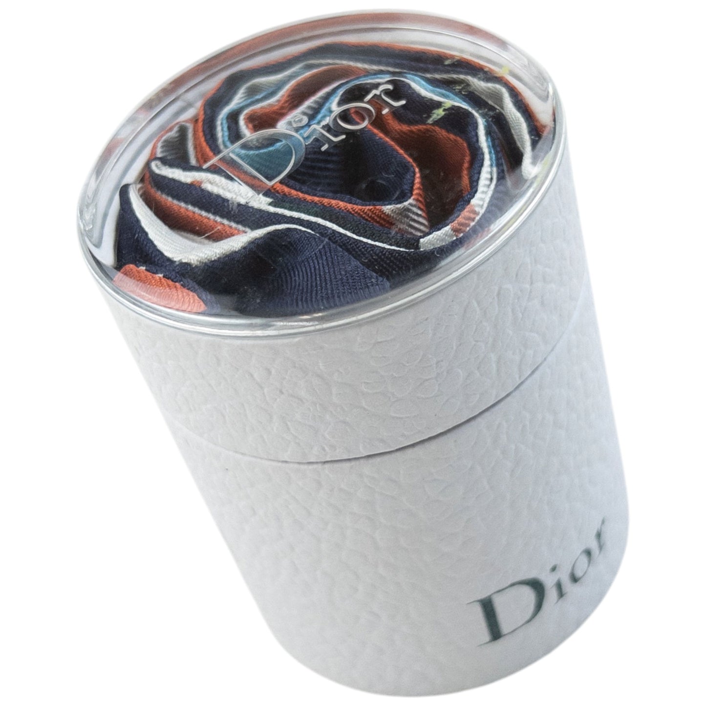 Vintage 2000s Dior Umbrella Print Silk Tie