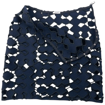Vintage Miu Miu Cut-Out Mini Skirt Womens Size W26