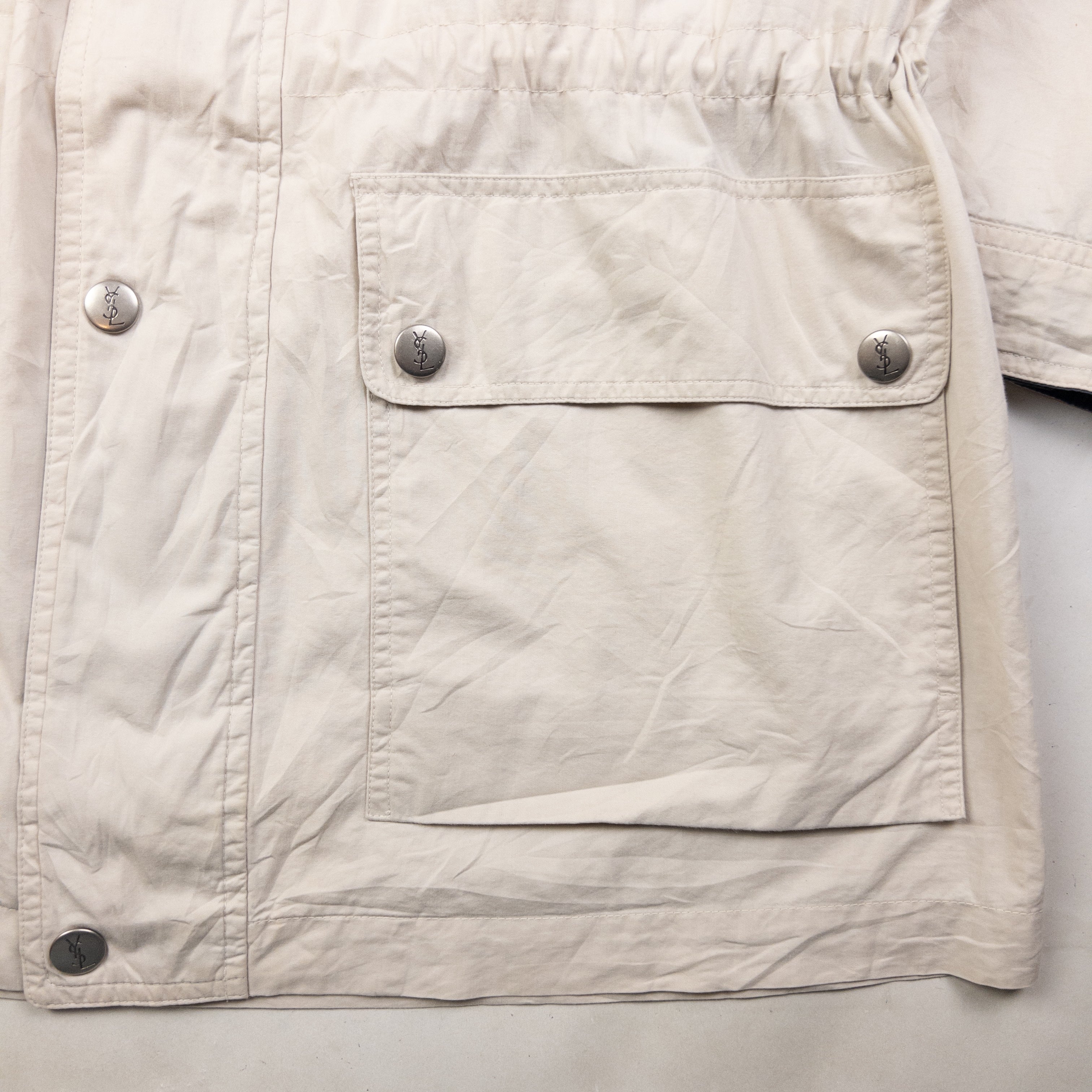 Vintage YSL Yves Saint Laurent Zip Up Jacket Size M