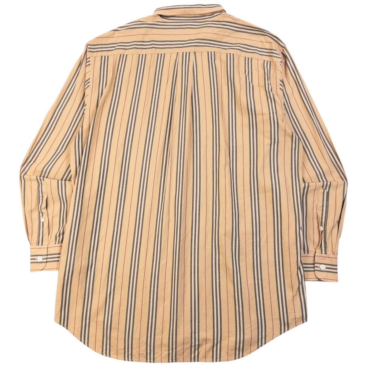 Vintage 2000s Burberry Nova Stripe Long Sleeve Button Up Shirt Size XL