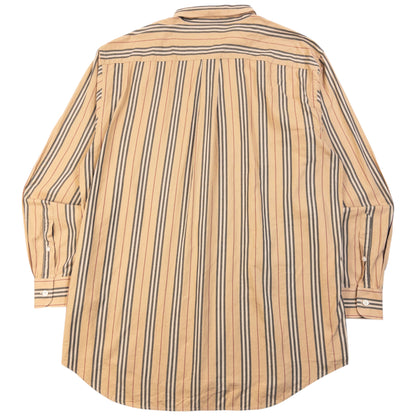 Vintage 2000s Burberry Nova Stripe Long Sleeve Button Up Shirt Size XL