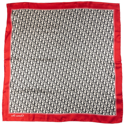 Vintage Dior Monogram Silk Scarf