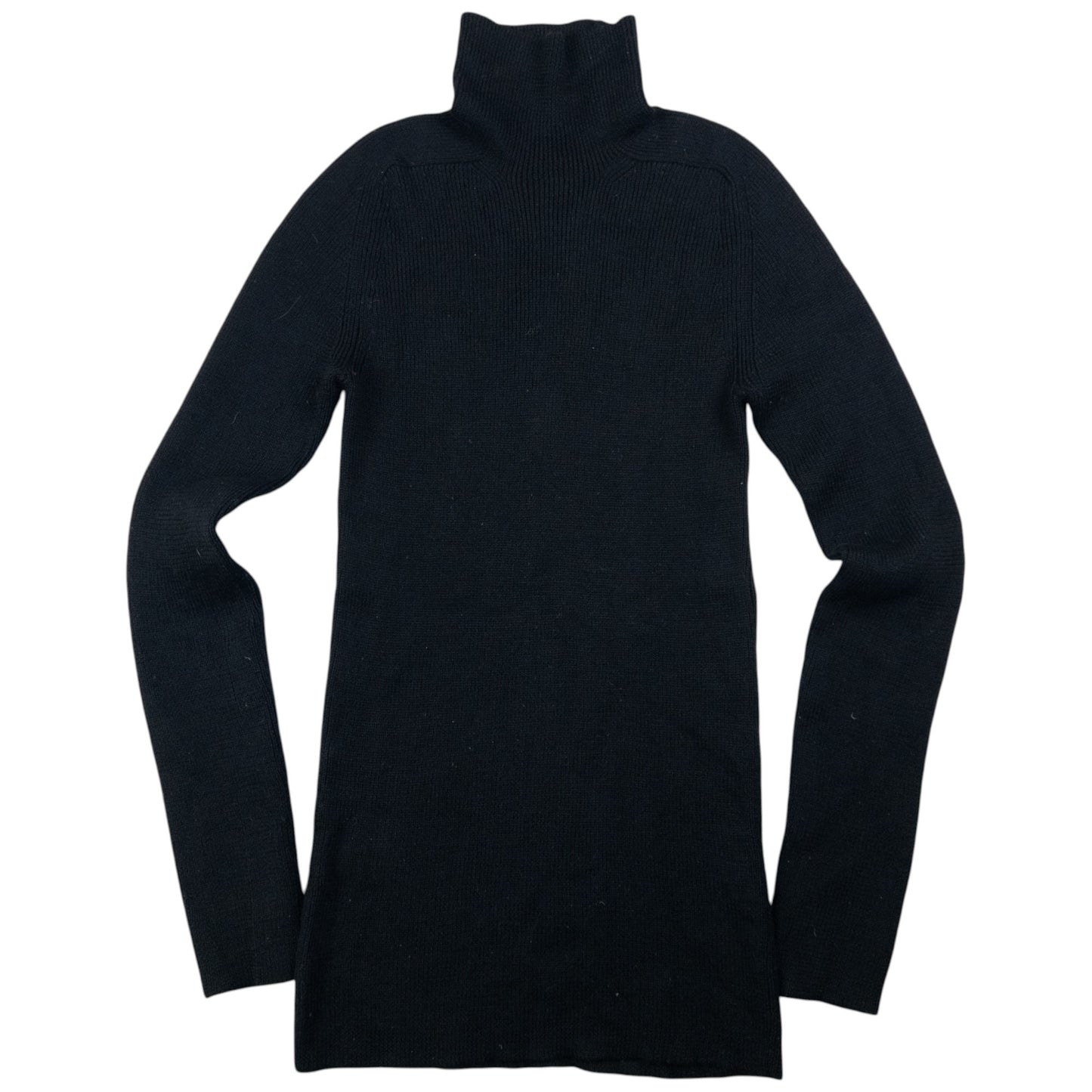 Vintage Yohji Yamamoto Knitted Wool Turtleneck Jumper Womens Size M