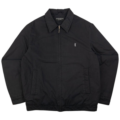 Vintage YSL Yves Saint Laurent Padded Zip Up Jacket Size M
