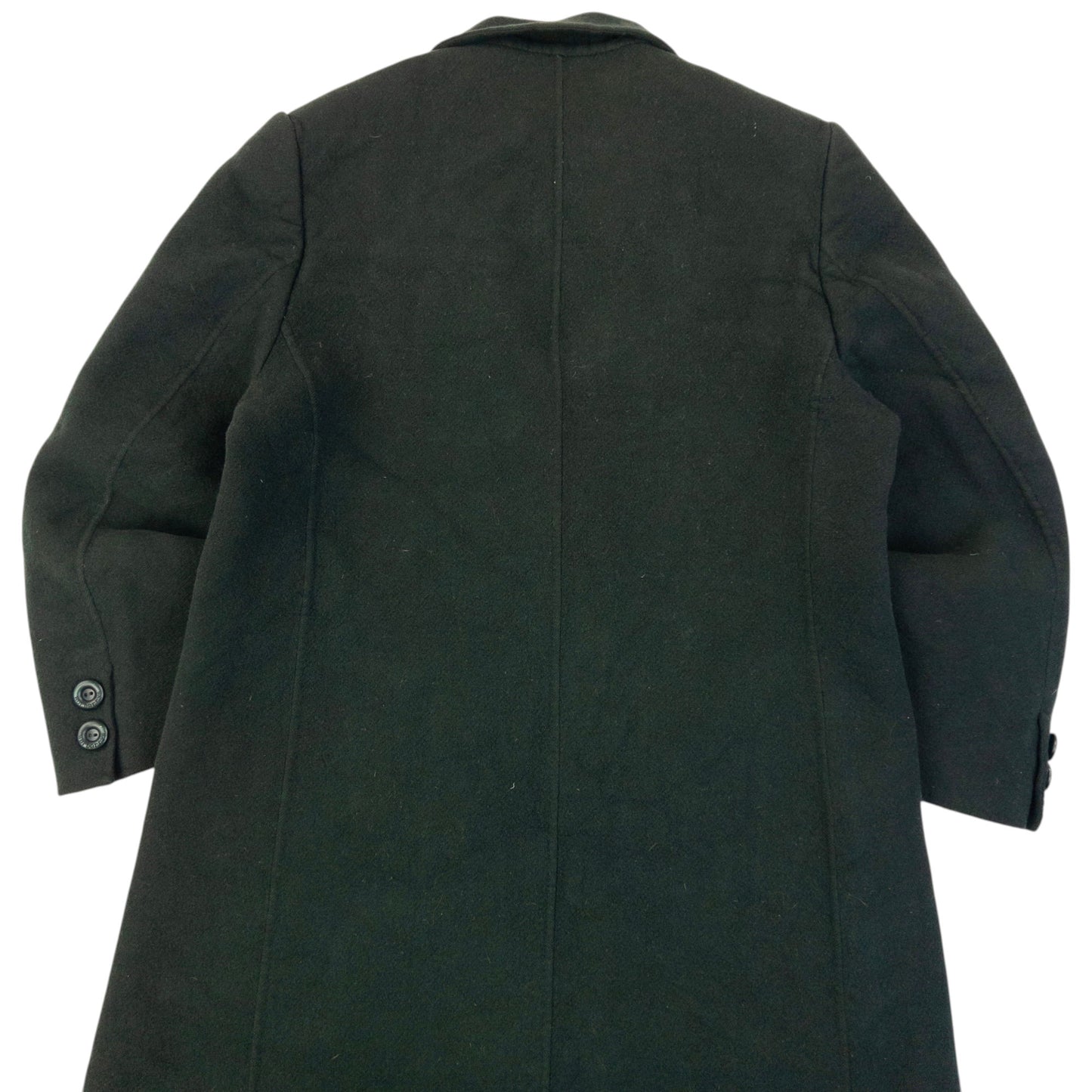 Vintage 90s Burberry Longline Wool Jacket Womens Size L