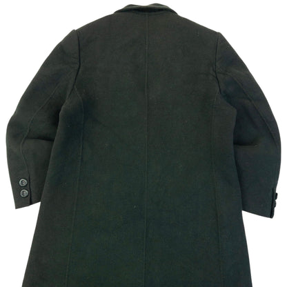 Vintage 90s Burberry Longline Wool Jacket Womens Size L