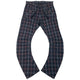 Vintage 2000s PPFM Checkered Curved Stacked Leg Trousers Size W32