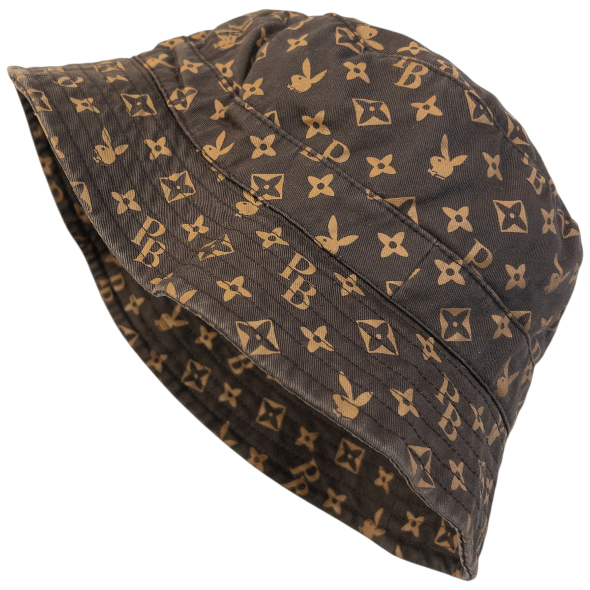 Vintage 2000s Playboy Monogram Bucket Hat