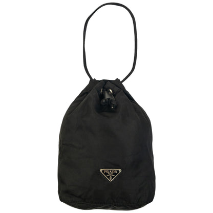 Vintage 90s Prada Drawstring Pouch Bag