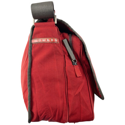 Vintage Prada Sport Crossbody Messenger Bag