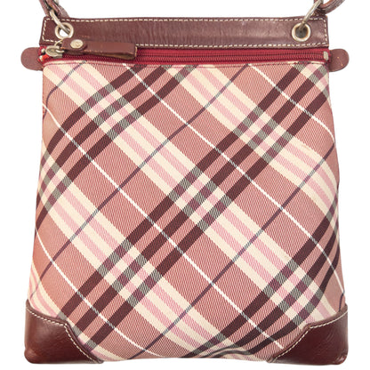 Vintage Burberry Blue Label Nova Check schoudertas uit de jaren 2000