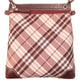 Vintage Burberry Blue Label Nova Check schoudertas uit de jaren 2000