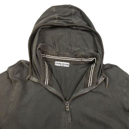 Vintage Stone Island Zip Up Hoodie Size M