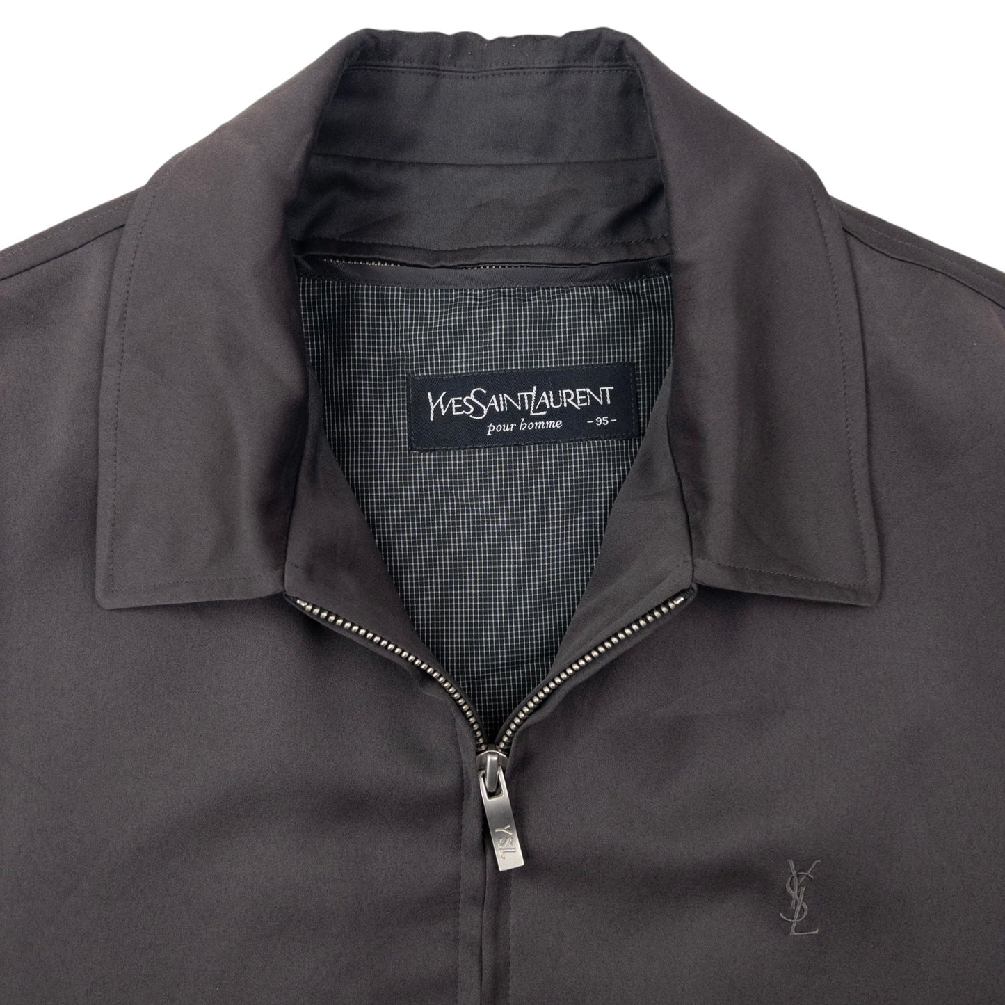 Vintage YSL Yves Saint Laurent Harrington Jacket Size M