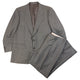 Vintage 90s Balenciaga Checkered Jacket & Trousers Suit Set Size L