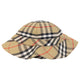 Vintage 80s Burberry Nova Check Bucket Hat
