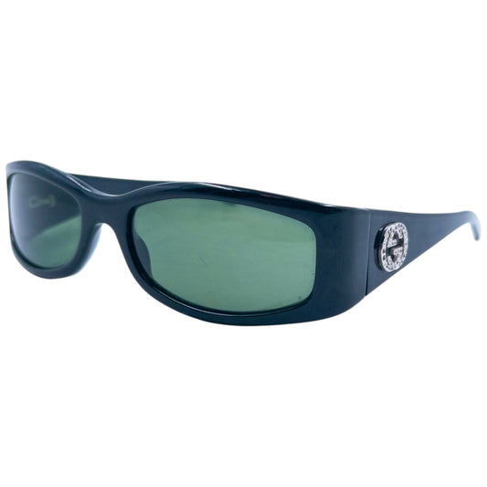 Vintage 2000s Gucci Diamanté Sunglasses