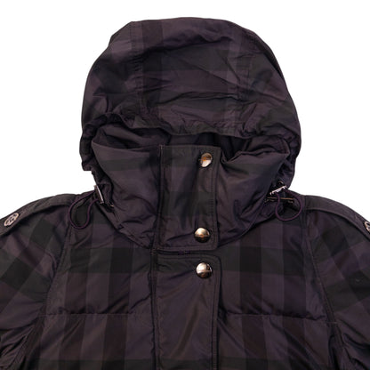 Vintage Burberry Nova Check Puffer Jacket Womens Size S