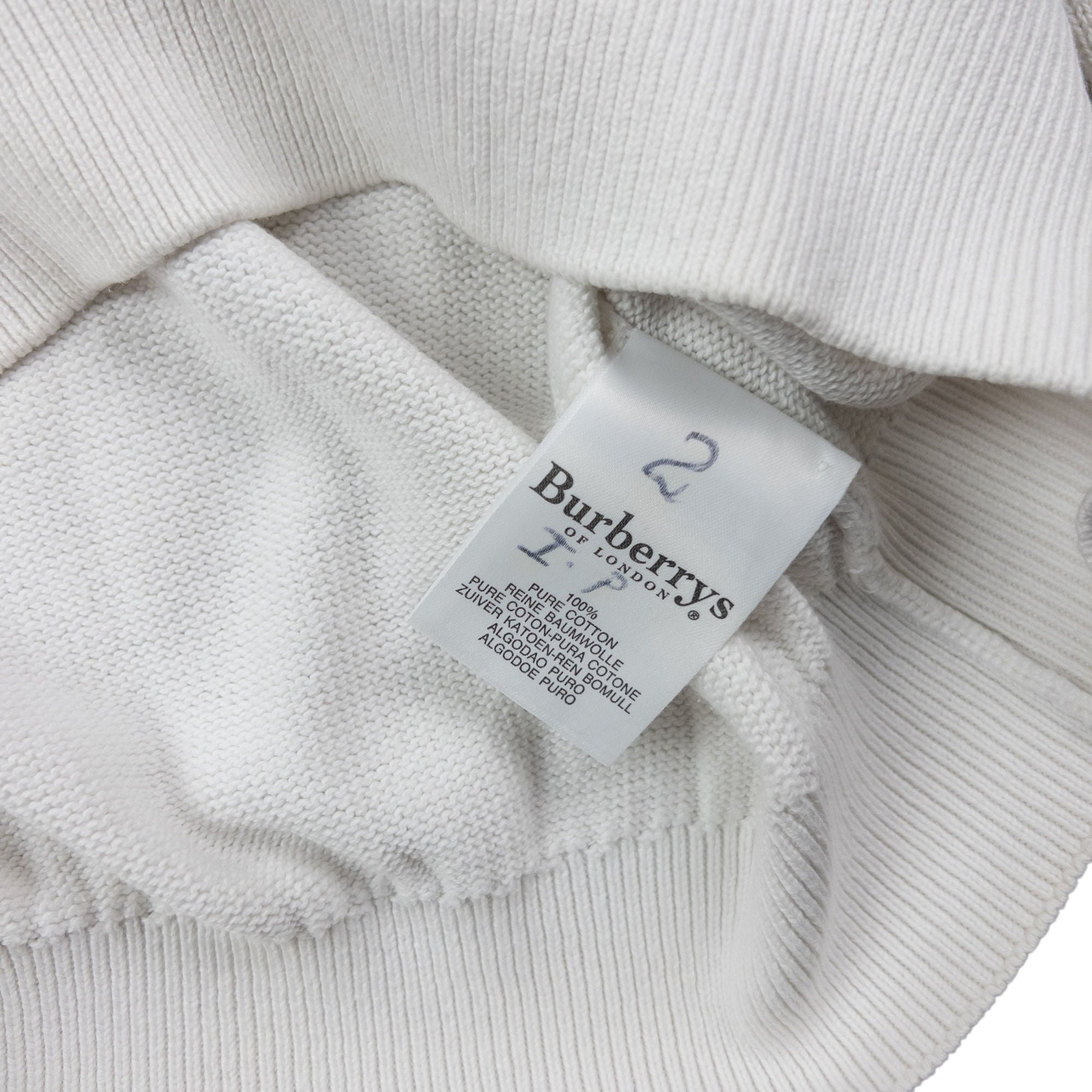Vintage Burberry Knit Jumper Size L