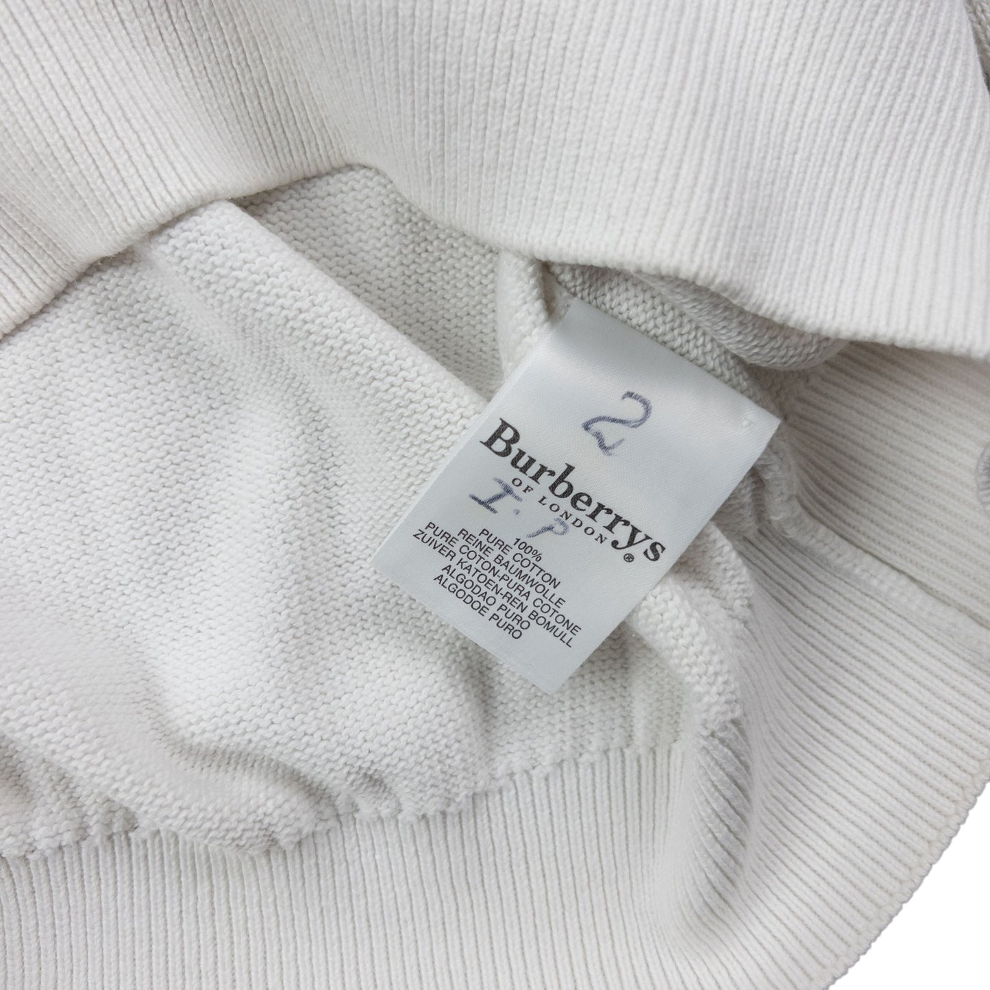 Vintage Burberry Knit Jumper Size L