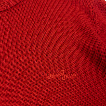 Vintage 2000s Armani Jeans Wool Knit Jumper Size M