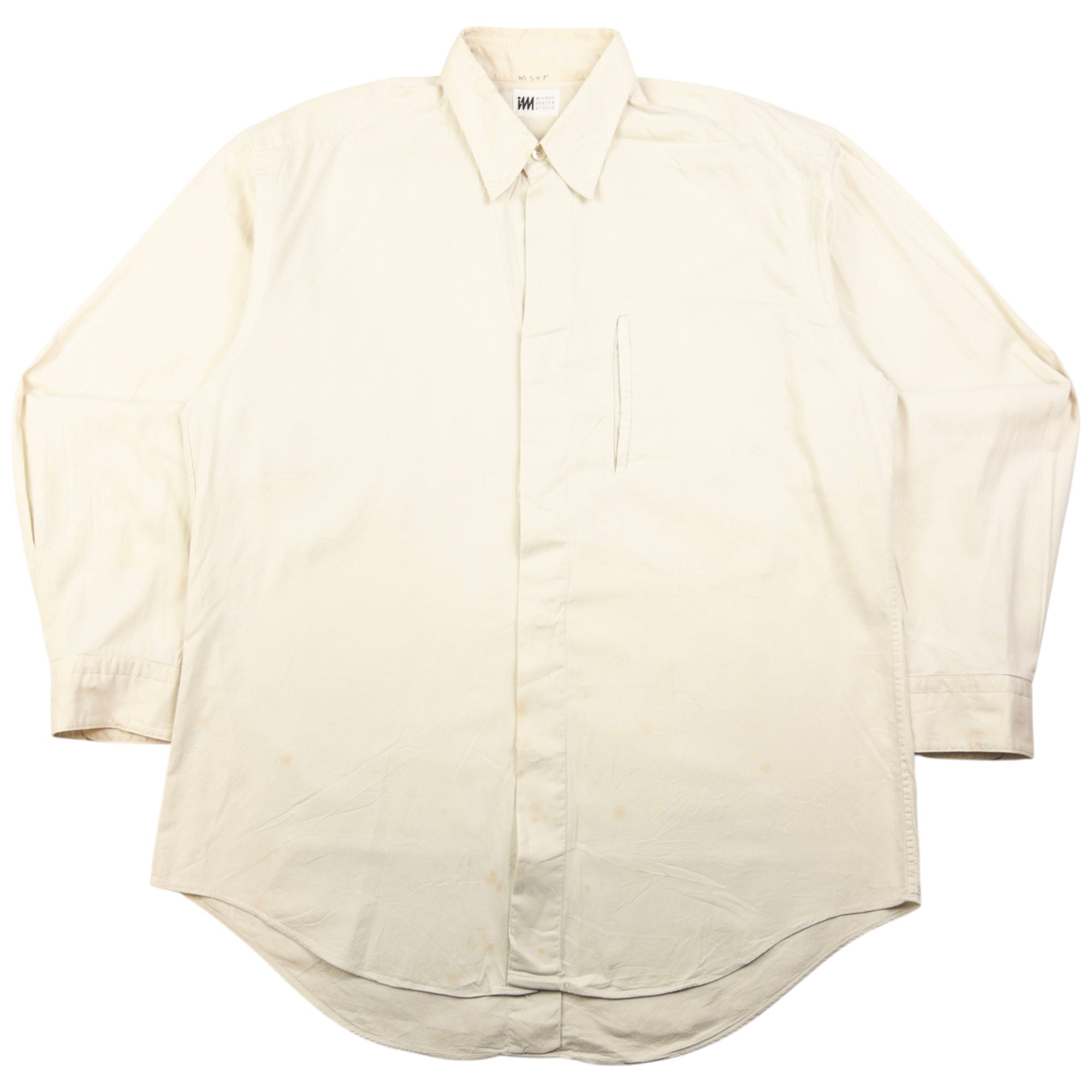 Vintage Issey Miyake Long Sleeve Button Up Shirt Size M
