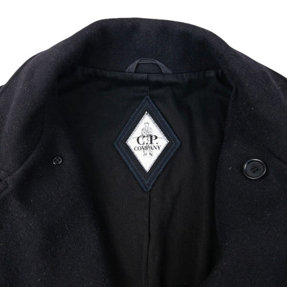 Vintage Cp Company Wool Peacoat Jacket Size L