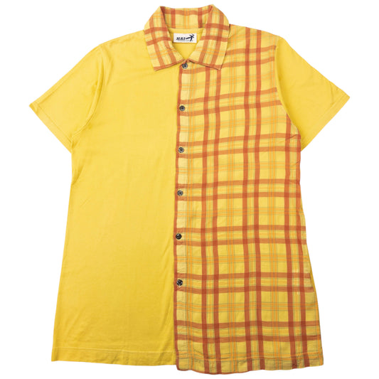 Vintage Hai Sporting Gear By Issey Miyake Short Sleeve Button Up Shirt Size M