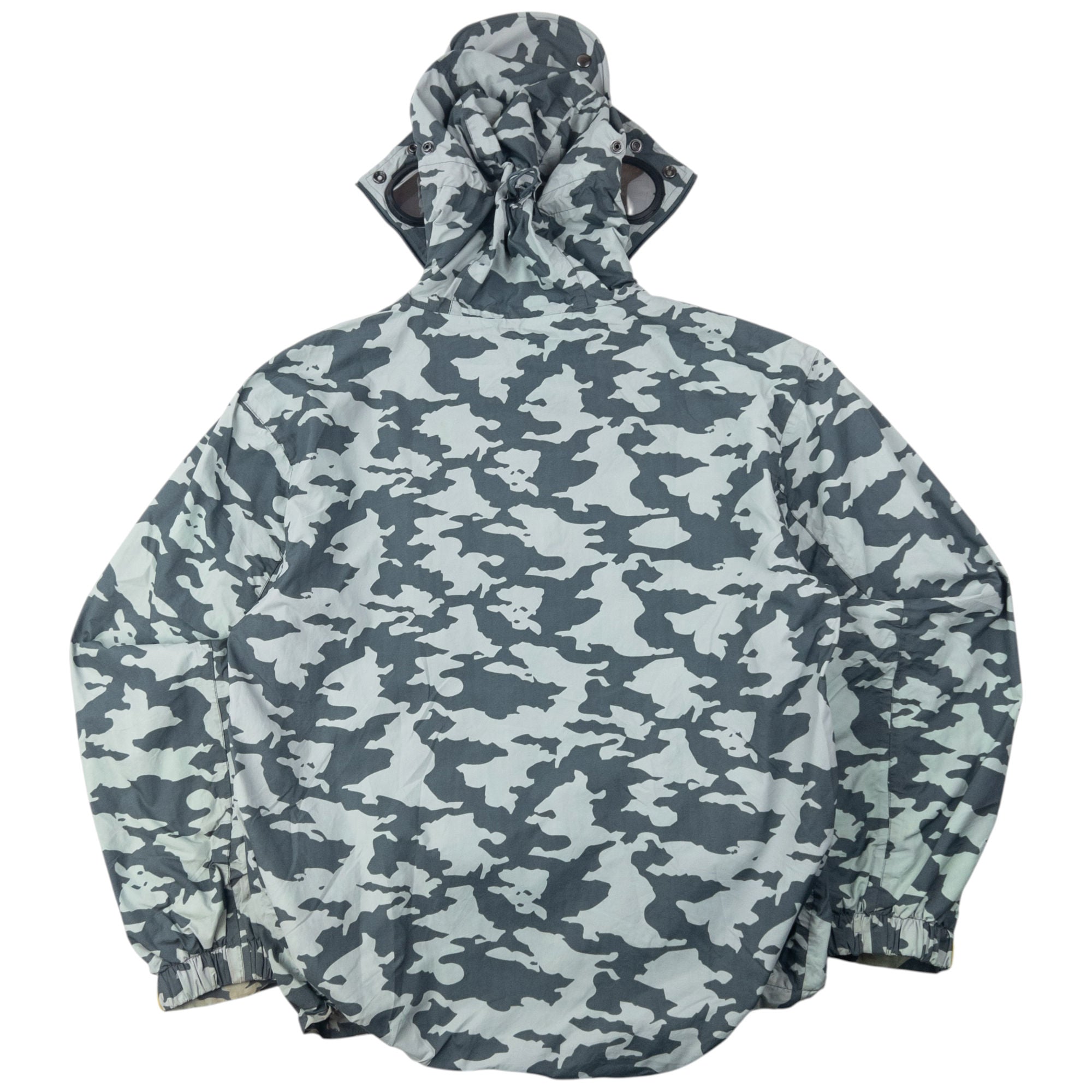 Vintage BEAR BM2-ICE Camo Goggle Hood Jacket Size L
