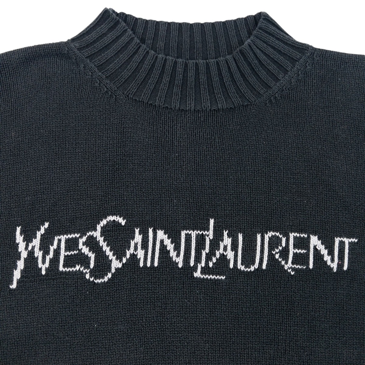 Vintage 2000s YSL Yves Saint Laurent Knit Jumper Size XL