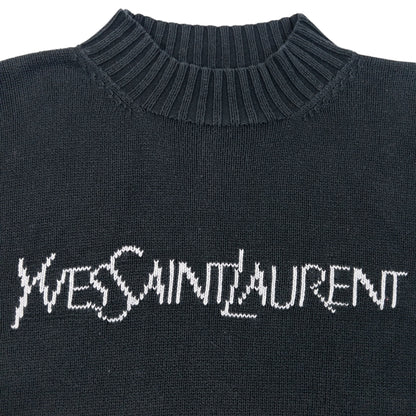 Vintage 2000s YSL Yves Saint Laurent Knit Jumper Size XL