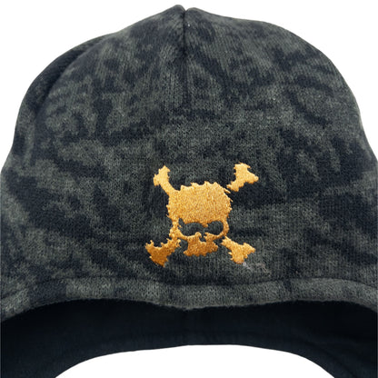Vintage Oakley Skull Camo Fleece Lined Trapper Hat
