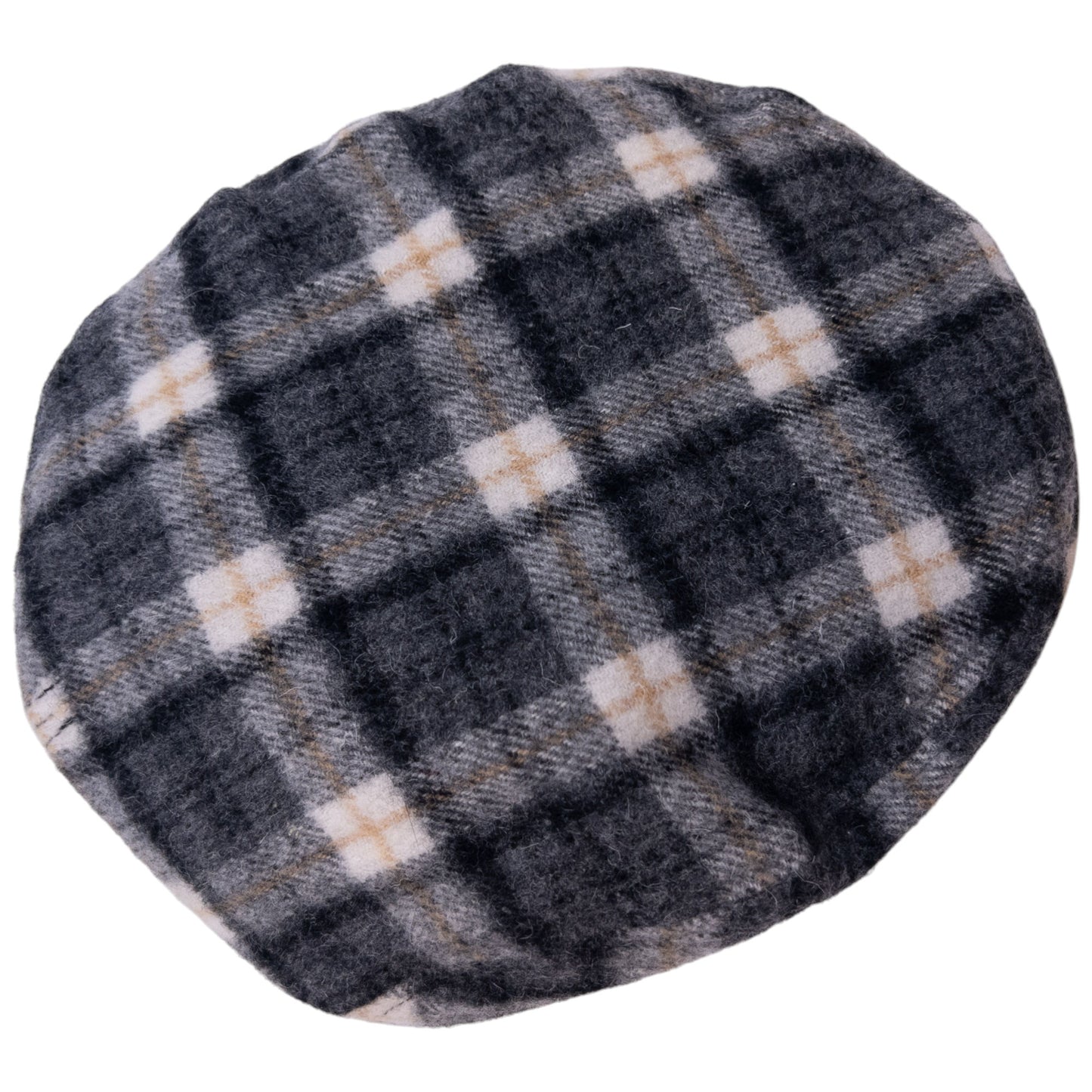Vintage Stussy Checkered Wool Flat Cap Hat