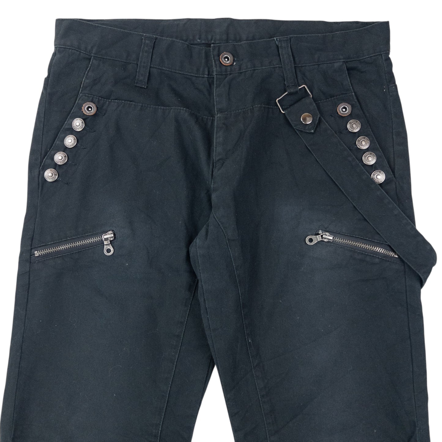 Vintage 2000s PPFM Zip Leg Trousers Size W34