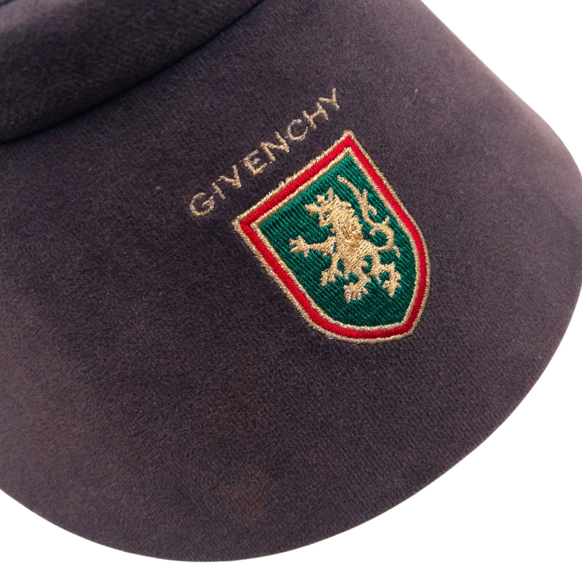 Vintage 90s Givenchy Embroidered Headband Visor Hat