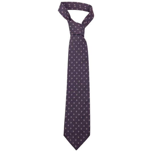 Vintage 90s Issey Miyake Pattern Silk Tie