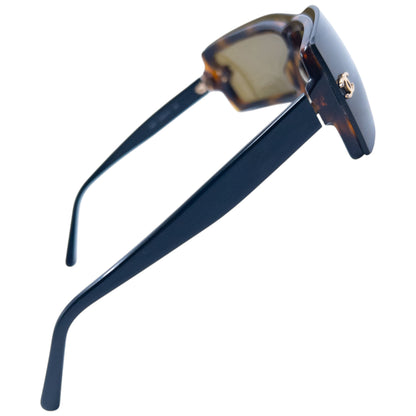 Vintage Chanel Layered Tortoise Shell Sunglasses